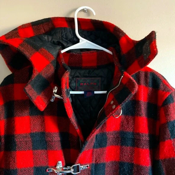 🚨SOLD🚨 Vintage Ralph Lauren Buffalo Plaid
Oversized Coat size Medium. - Picture 2 of 4